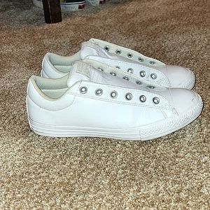 Converse leather shoes